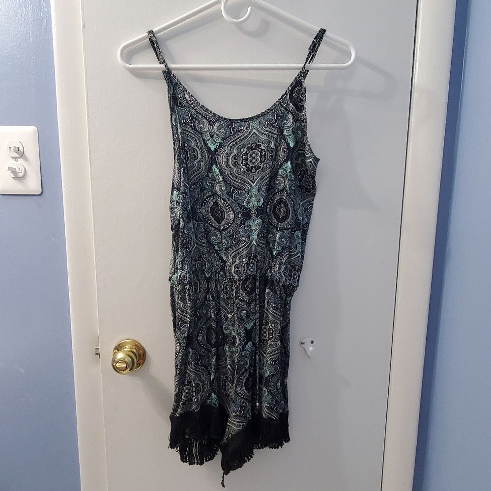 Beachy boho romper